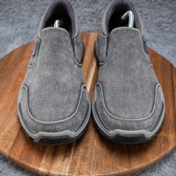 SKECHERS Men's Sz 12 Relax Fit Respected-Fallston Slip-On EUC - Picture 2 of 7